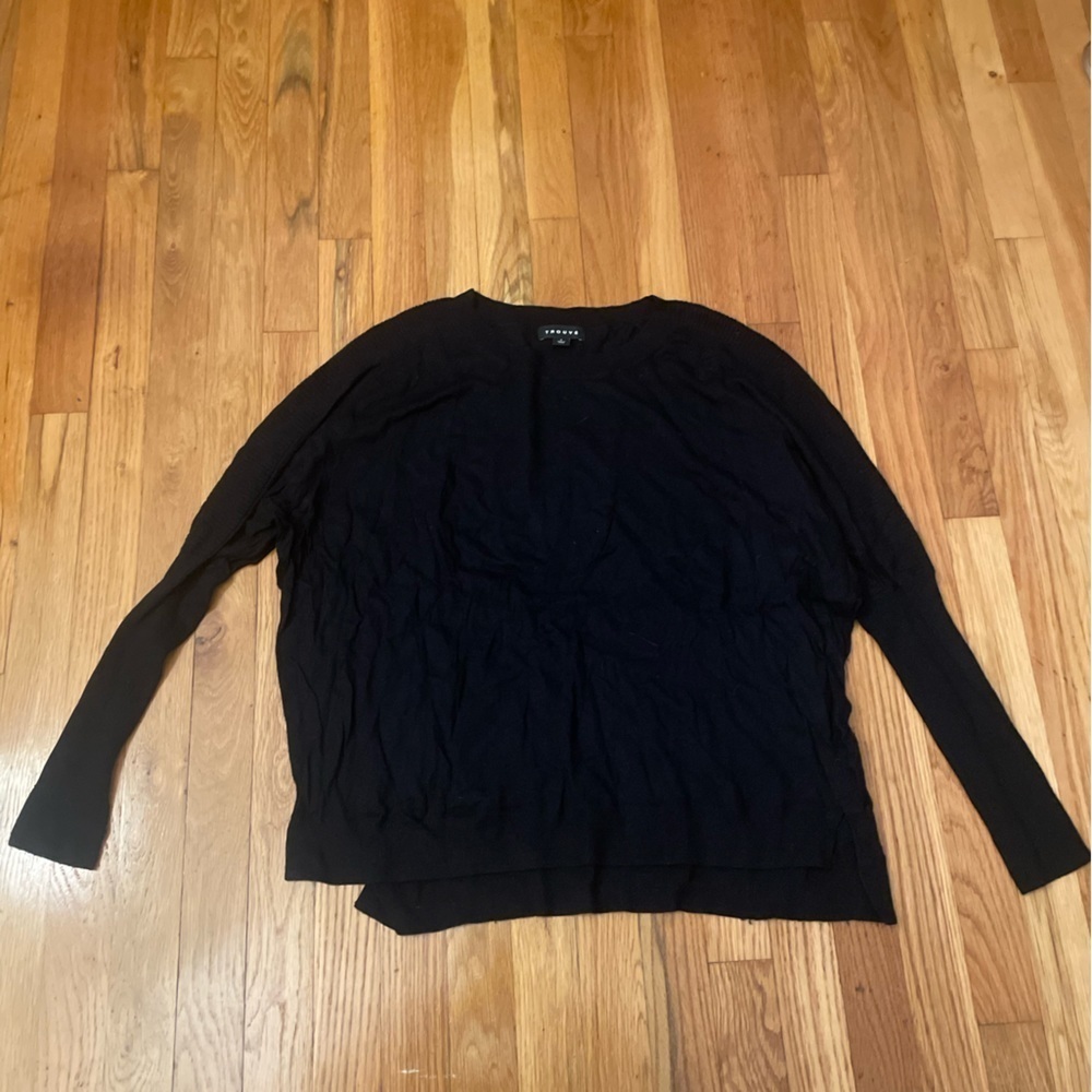 Trouvé Black Sweater Size Small
